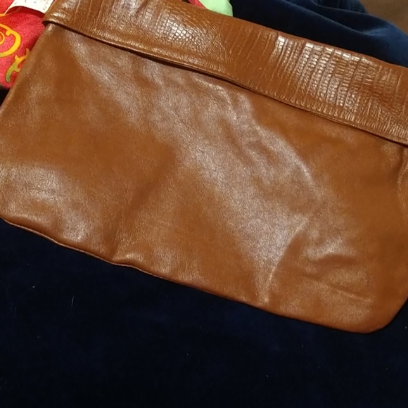 VTG Brown Leather Purse - Picture 7 of 7